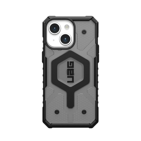 Hoesje iPhone Magsafe Pathfinder Transparant UAG Voor pentru iPhone 14 Plus Ash - SAINT CLARE
