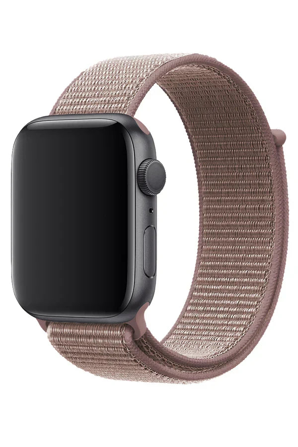 Horlogeband Apple Watch Sport Nylon Passion Pink - SAINT CLARE