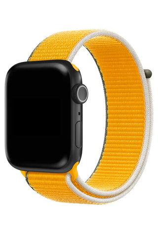 Horlogeband Apple Watch Sport Nylon Sunflower - SAINT CLARE