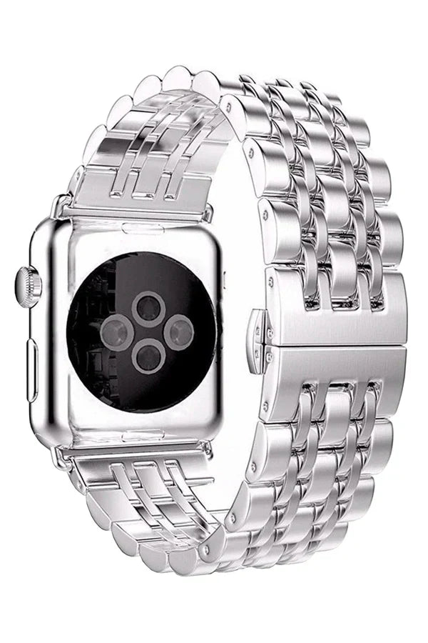 Horlogeband Apple Watch Staal Melanthe Silver - SAINT CLARE