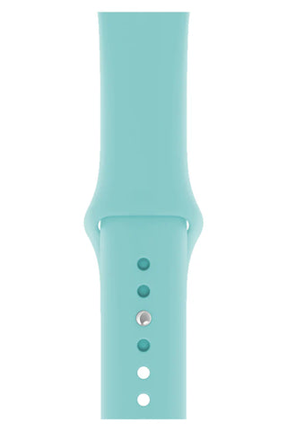 Horlogeband Apple Watch Siliconen Clasic Cyan - SAINT CLARE