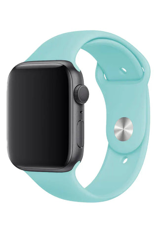 Horlogeband Apple Watch Siliconen Clasic Cyan - SAINT CLARE