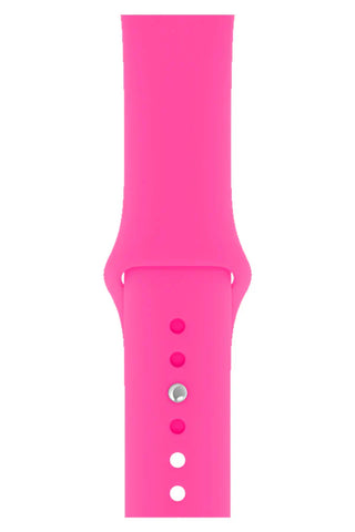 Horlogeband Apple Watch Siliconen Clasic Candy Pink - SAINT CLARE