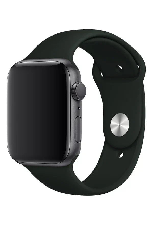 Horlogeband Apple Watch Siliconen Clasic Dark Green - SAINT CLARE