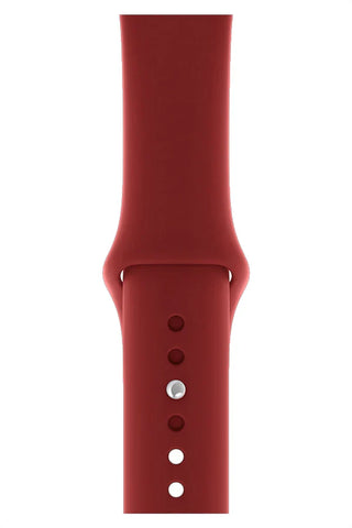 Horlogeband Apple Watch Siliconen Clasic Falu Red - SAINT CLARE