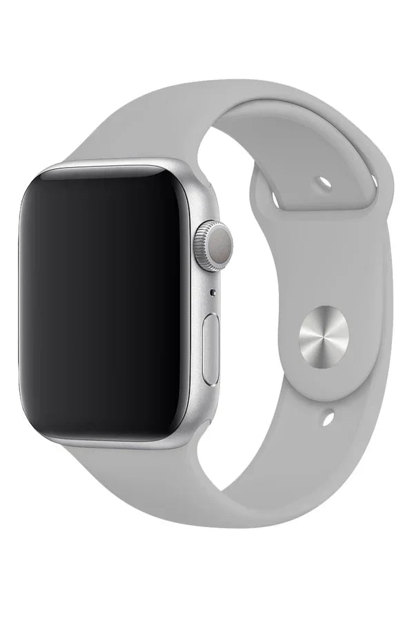 Horlogeband Apple Watch Siliconen Clasic Gray - SAINT CLARE