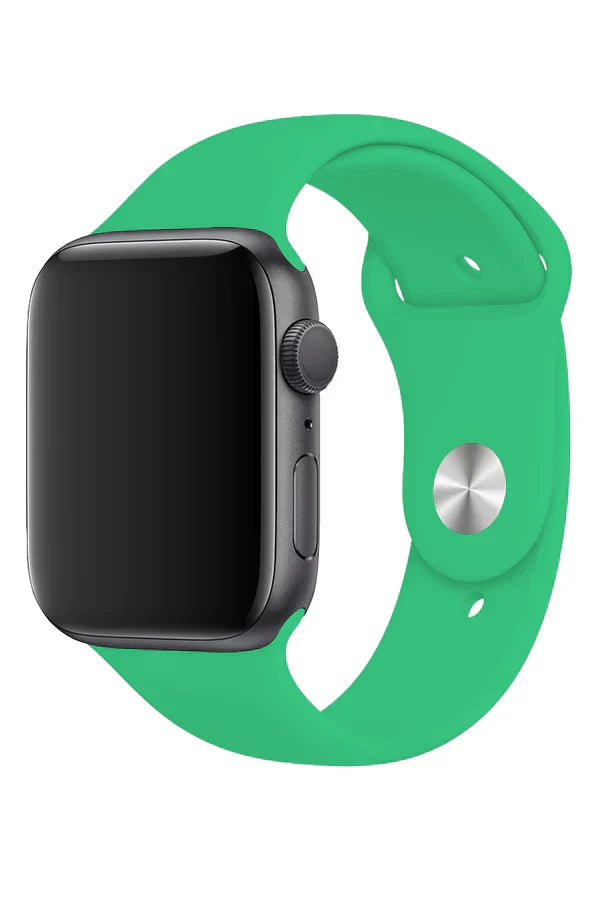 Horlogeband Apple Watch Siliconen Clasic Linden Green - SAINT CLARE