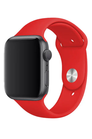 Horlogeband Apple Watch Siliconen Clasic Red - SAINT CLARE
