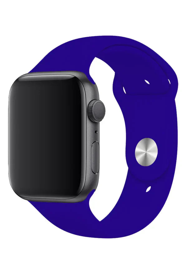Horlogeband Apple Watch Siliconen Clasic Dark Blue - SAINT CLARE