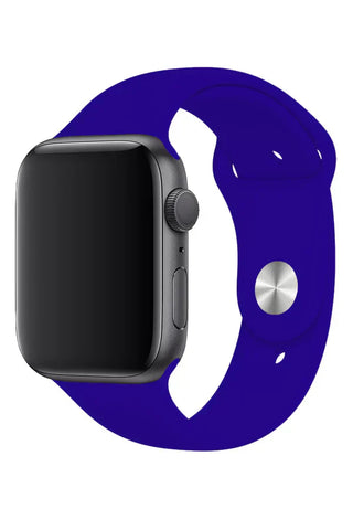 Horlogeband Apple Watch Siliconen Clasic Dark Blue - SAINT CLARE