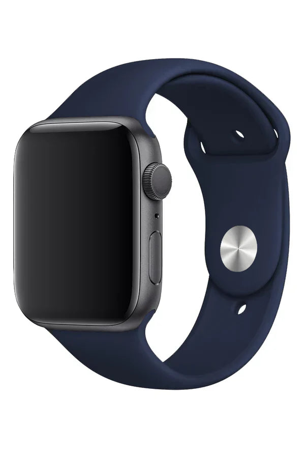 Horlogeband Apple Watch Siliconen Clasic Navy Blue - SAINT CLARE