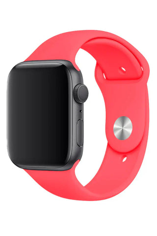 Horlogeband Apple Watch Siliconen Clasic Pomegrante Flower - SAINT CLARE