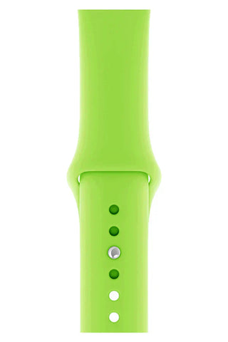 Horlogeband Apple Watch Siliconen Clasic Neon Green - SAINT CLARE