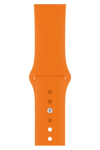 Horlogeband Apple Watch Siliconen Clasic Pastel Orange - SAINT CLARE