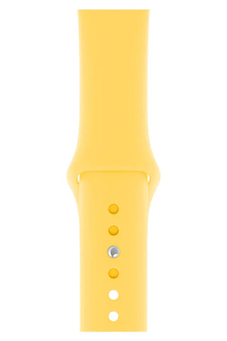Horlogeband Apple Watch Siliconen Clasic Pastel Yellow - SAINT CLARE