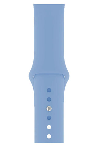 Horlogeband Apple Watch Siliconen Clasic Retro Blue - SAINT CLARE