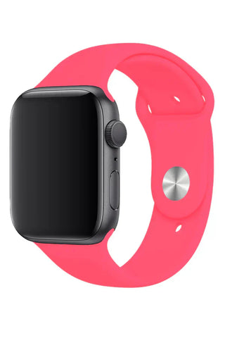 Horlogeband Apple Watch Siliconen Clasic Retro Pink - SAINT CLARE