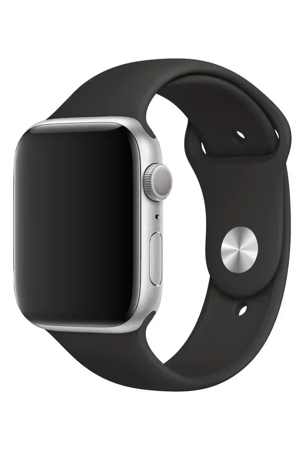 Horlogeband Apple Watch Clasic Silicon Black - SAINT CLARE