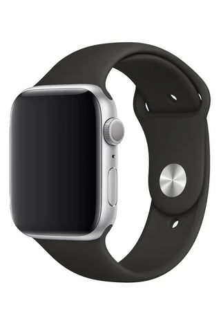 Horlogeband Apple Watch Clasic Silicon Black - SAINT CLARE