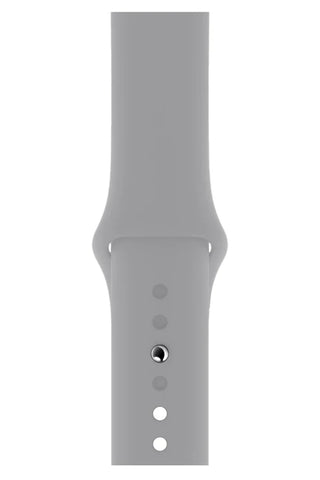Horlogeband Apple Watch Siliconen Clasic Taupe Gray - SAINT CLARE