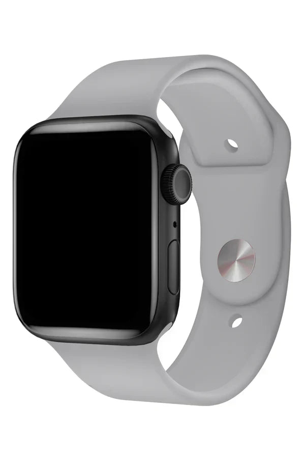 Horlogeband Apple Watch Siliconen Clasic Taupe Gray - SAINT CLARE